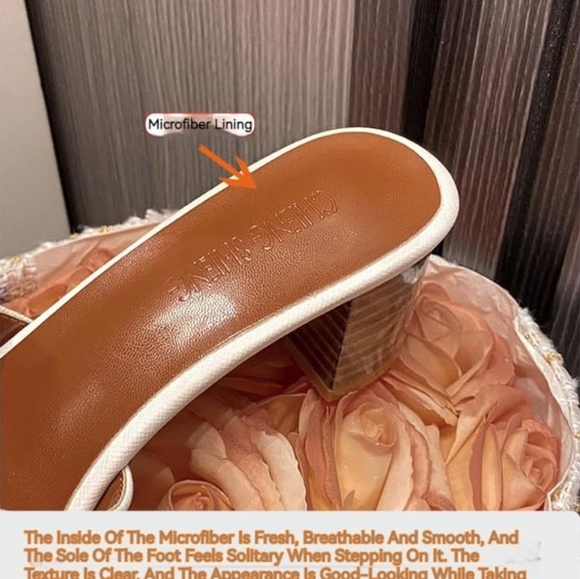 H brown heel sandals - Picture 6 of 7